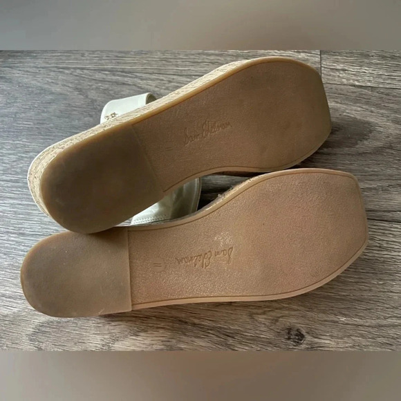 Sam Edelman Alissa cork platform wedge sandals boho festival coastalgrandma - Picture 9 of 11